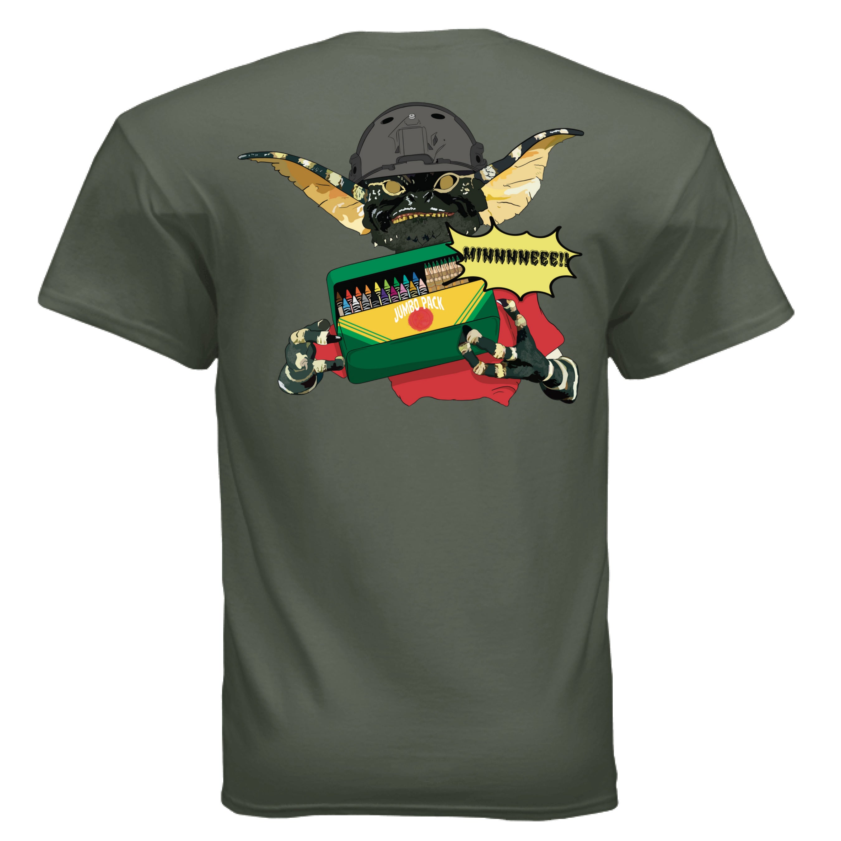 MILITARY GREEN - BACK